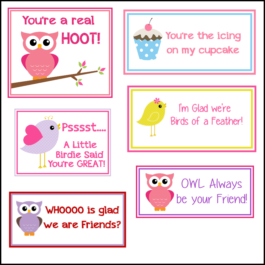 Crazy Little Projects Free Printable Valentines Cards Printable