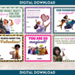 Encanto Valentine s Day Cards Instant Digital Download Etsy In 2022