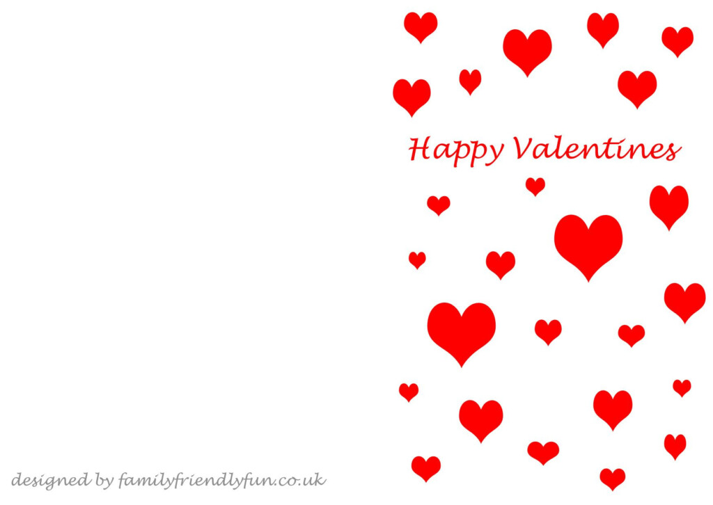 Familyfriendlyfun co uk Valentine Card Template Printable Valentines 