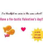 Free Printable Goldfish Valentines For Kids Mommy Snippets