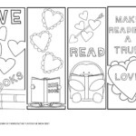 Free Valentine s Day Bookmarks To Color The Purposeful Mom