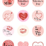 Free Valentine s Day Printables Valentines Day Stickers Valentine s