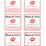 Hugs Kisses Valentine Printable Miss Sue Living