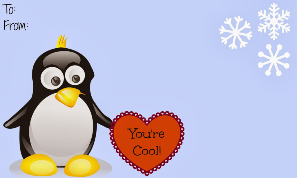 It s A Princess Thing Free Printable Penguin Valentines