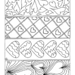 Love Theme Bookmarks Coloring Pages Best Place To Color