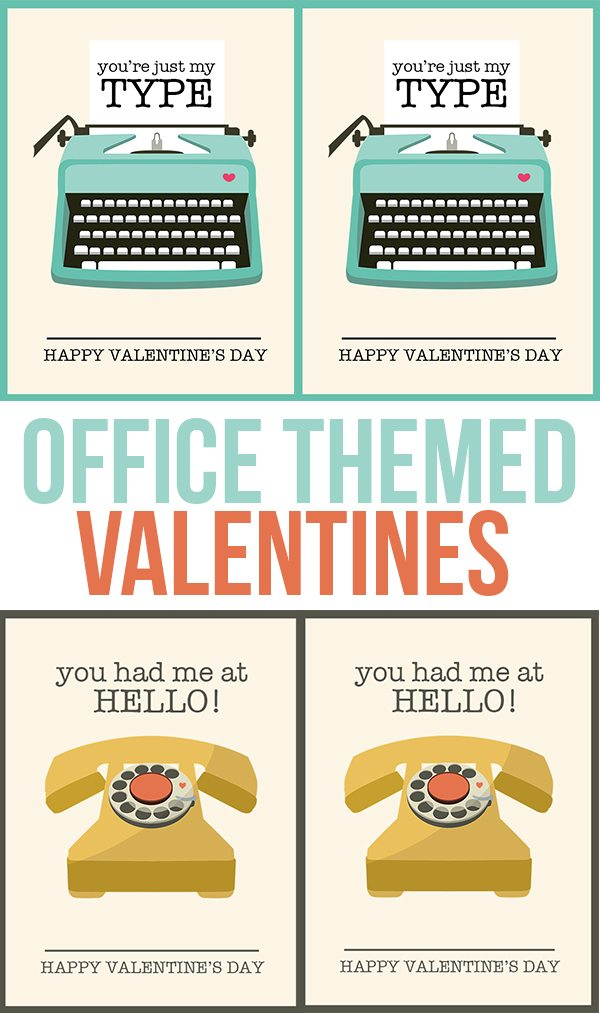 Office Valentines Live Laugh Rowe