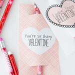 Pencil Valentine Free Printable Made To Be A Momma