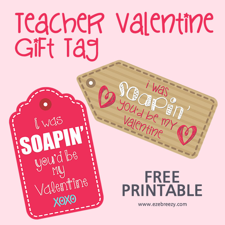 Popcorn Teacher Appreciation Gift Free Printable Tag