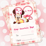 Printable Minnie Mouse Valentine Cards Minnie Mouse Valentine Cards