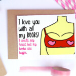Sexy Valentine Card Cute Husband Card Dirty Love Cards Sexy