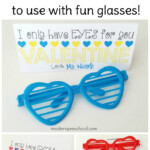Simple Sunglasses Printable Valentine