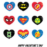 Super Hero Valentine s Day Printable Rockin Boys Club
