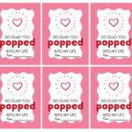 Sweeter Than Cupcakes Pop Tart Valentines