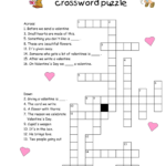 Valentine s Crossword Hard Difficult Level