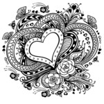 Valentines Day Coloring Pages For Adults Best Coloring Pages For Kids