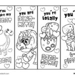 16 Free Printable Valentine Bookmarks For Kids
