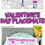 4 Free Printable Valentine s Placemats For Table Fun