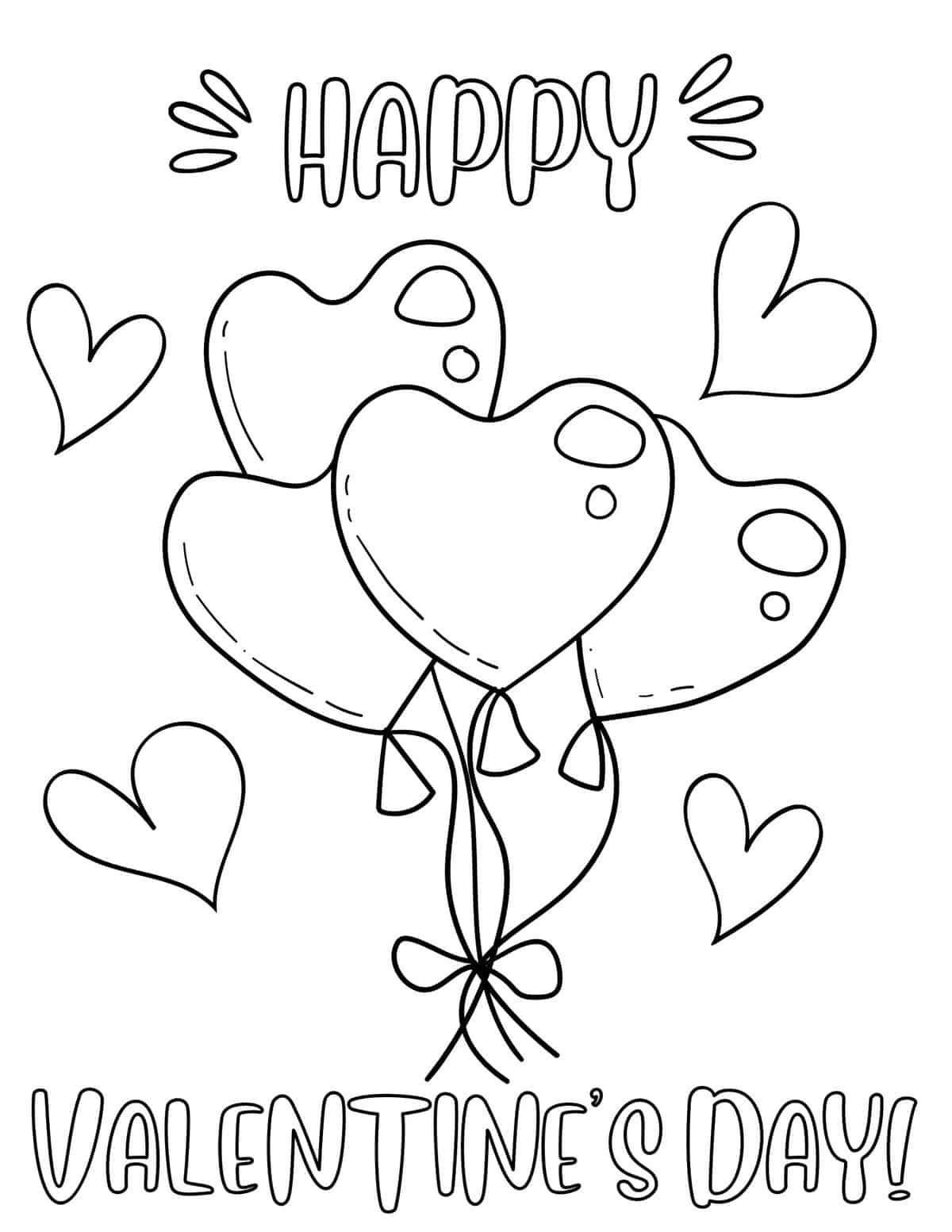 50 Free Valentine Coloring Pages For Kids 2024 50 Free Valentine Coloring Pages For Kids 2024