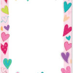 75 Free Printable Valentine Borders Design Corral