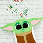 Baby Yoda Valentine Box with Free Printable Template Fun Money Mom