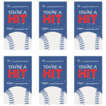 Baseball Valentine s Day Cards 10 Free PDF Printables Printablee