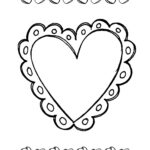 Color Your Heart Out Valentine Free Printable