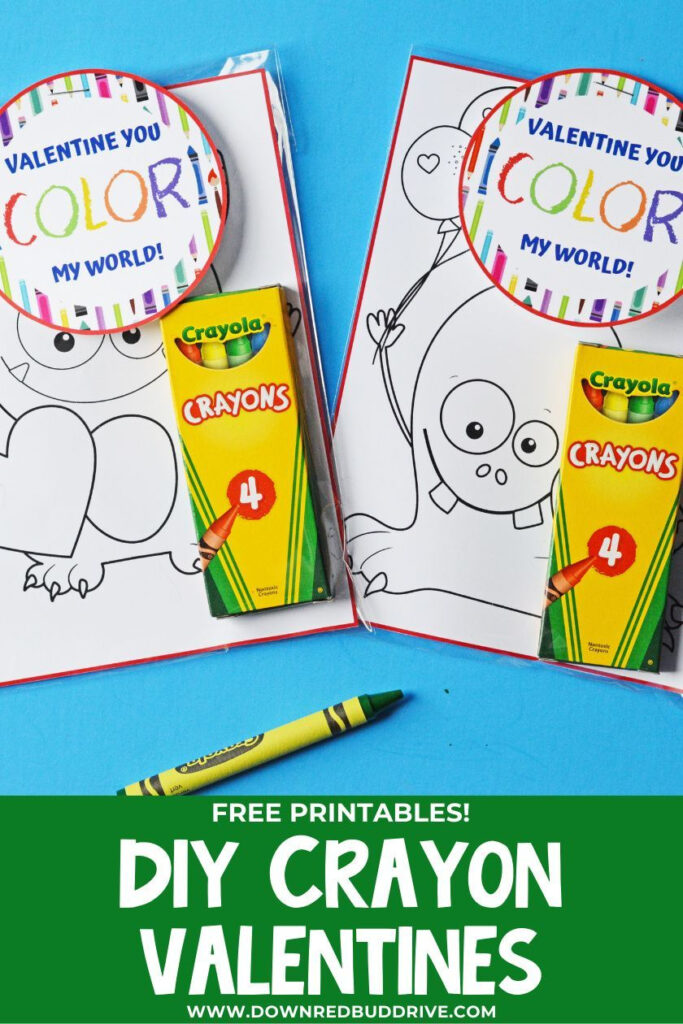 Crayon Valentine Printable