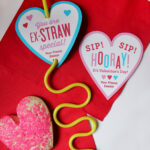 Crazy Straw Valentine Printable