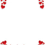 Customize Your Free Printable Hearts Border Letterhead Free Printable