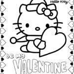 Cute Printable Valentines Coloring Pages