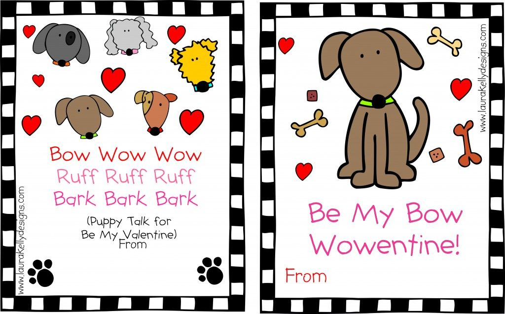 Dog Valentine Cards Printable Printable Word Searches