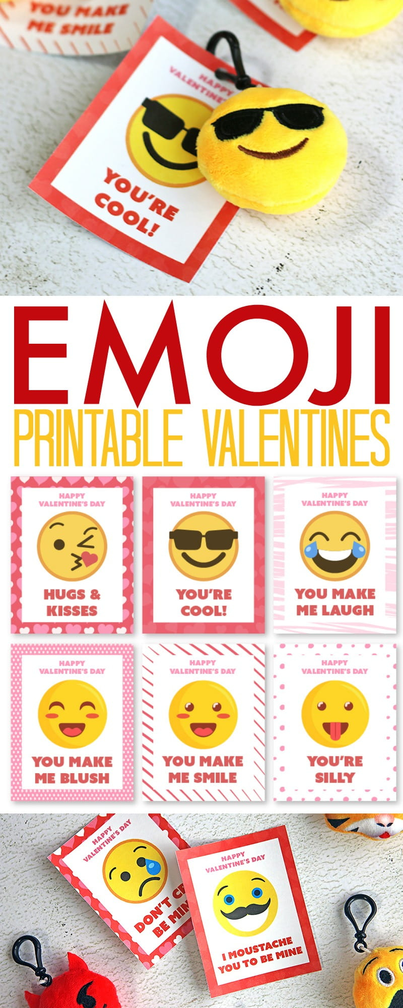 Emoji Printable Valentine S Day Cards 730 Sage Street Emoji Printable Valentine s Day Cards 730 Sage Street