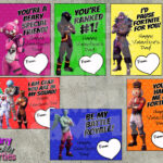 Fortnite Valentine Cards Printable Instant Download Fortnite