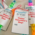 Free Editable Pop It Bracelet Valentine Printable The Keele Deal