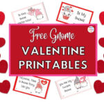 FREE Gnome Valentine Cards To Print Mom Hacks 101