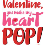 Free Popcorn Valentine Printable Printable Templates