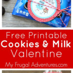 Free Printable Cookies Milk Valentine My Frugal Adventures