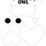 Free Printable Cut And Paste Heart Owl Craft Valentine Art Projects