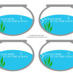 Free Printable Fish Bowl Valentine Template Valentines Puns Valentines