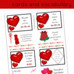 Free Printable French Valentine Cards Explorer Momma