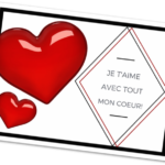 Free Printable French Valentine Cards Explorer Momma