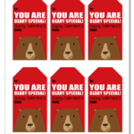 Free Printable Gummy Bear Valentine Printable