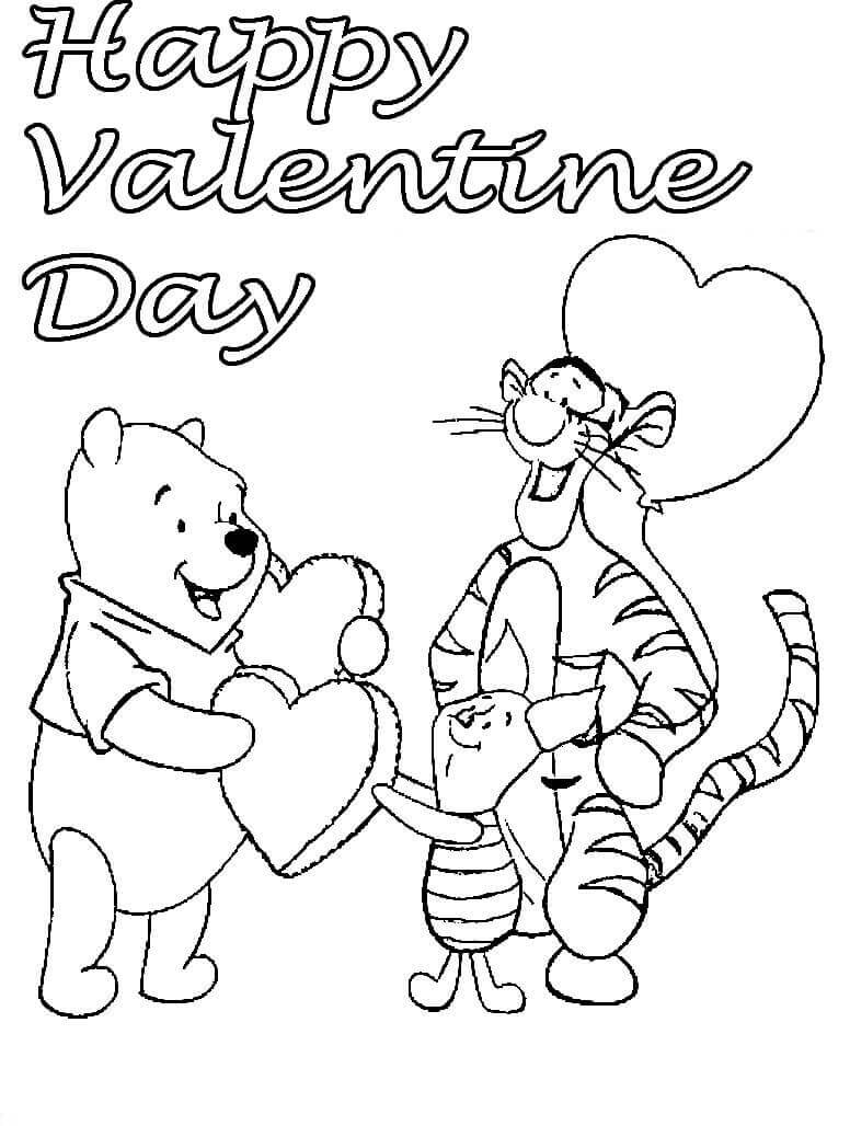 Free Printable Happy Valentines Day Coloring Pages Web These Free