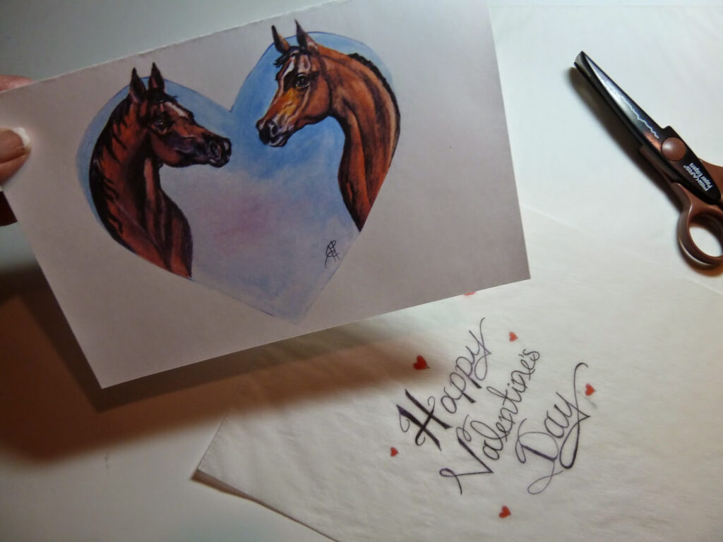 Free Printable Horse Valentines This Is An Instant Download Of A 