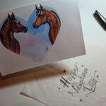 Free Printable Horse Valentines This Is An Instant Download Of A