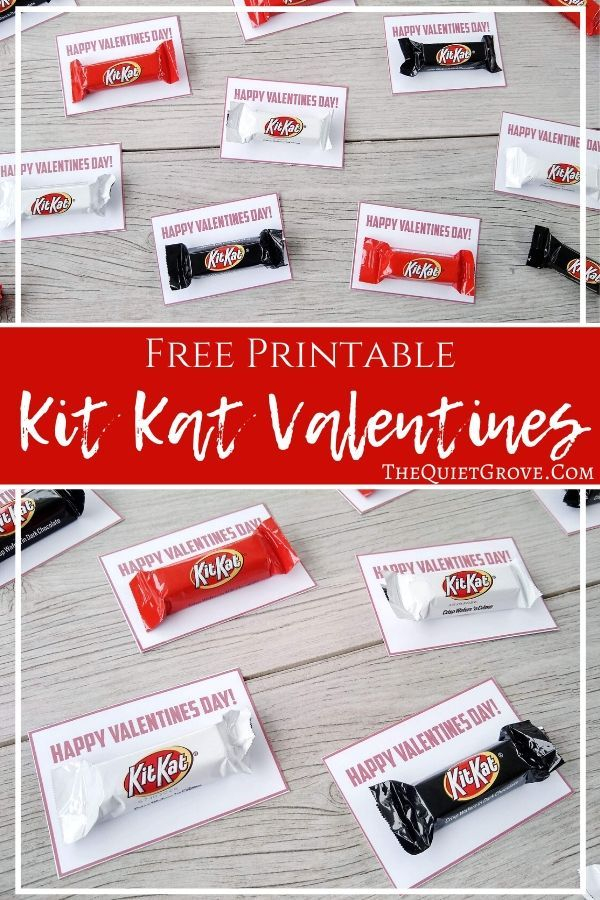 Free Printable Kit Kat Valentines Valentine s Cards For Kids 