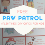 Free Printable Paw Patrol Inspired Valentine s Day Cards Printable
