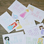 Free Printable Princess Valentines Making Life Blissful Princess