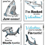 Free Printable Shark Valentines Cards Free Templates Printable