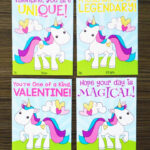 Free Printable Unicorn Valentines Unicorn Valentine Valentines